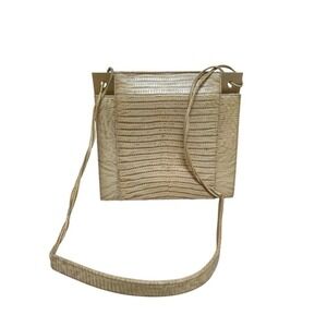 Rodo Italy Reptile Embossed Shoulder Bag‎ Designer Handbag Elegant Purse